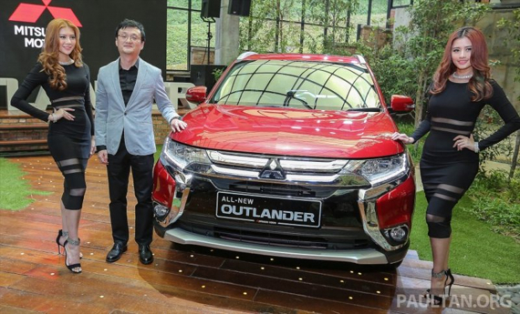 Mitsubishi Outlander 2016 ra mắt tại Malaysia với giá 884 triệu đồng