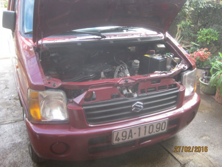 Chia sẻ kinh nghiệm tự bảo dưỡng SuZuKi WaGon Chia sẻ kinh nghiệm tự bảo dưỡng SuZuKi WaGon