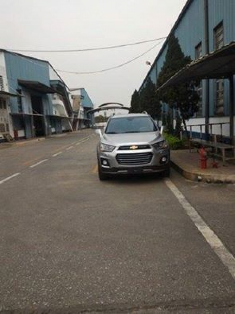 Chevrolet ra mắt SUV 7 chỗ Captiva 2016 Chevrolet ra mắt SUV 7 chỗ Captiva 2016