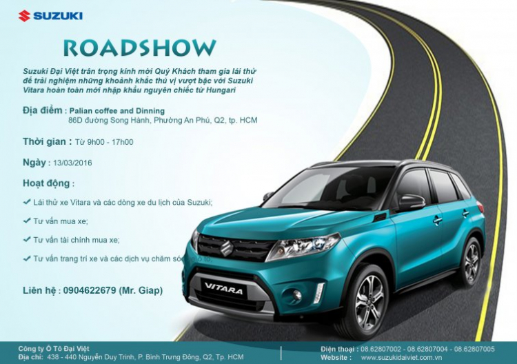 Chúc mừng các chủ xe Ertiga Chúc mừng các chủ xe Ertiga