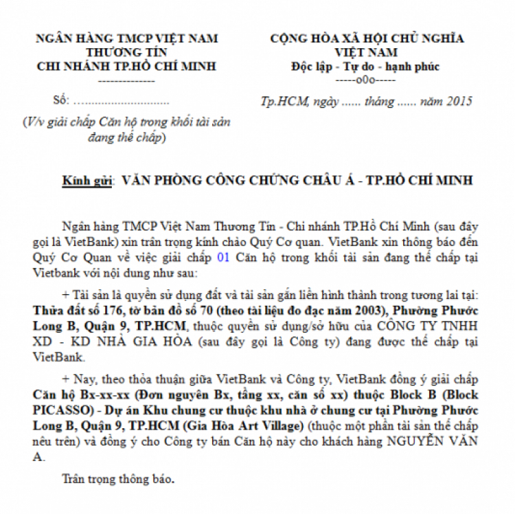 Thông tin the Art Gia Hòa Thông tin the Art Gia Hòa