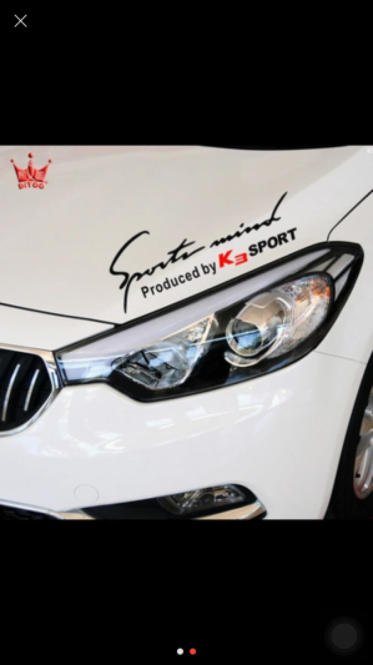 Decal Kia Sport