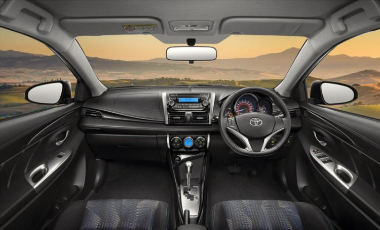 Toyota Vios 2016 trình làng với động cơ và hộp số mới