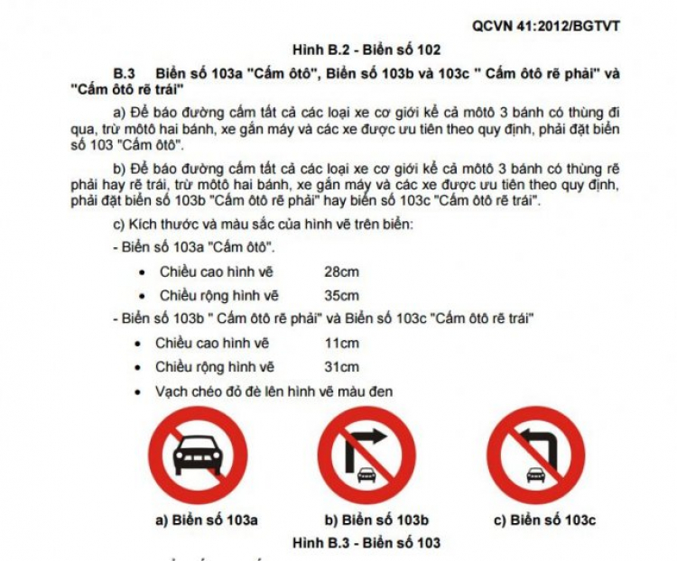 Biển cấm rẽ trái thì có cấm quay đầu luôn ko? Biển cấm rẽ trái thì có cấm quay đầu luôn ko?
