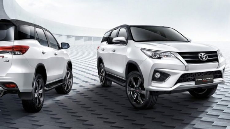 Toyota trình làng phiên bản thể thao của Fortuner thế hệ mới