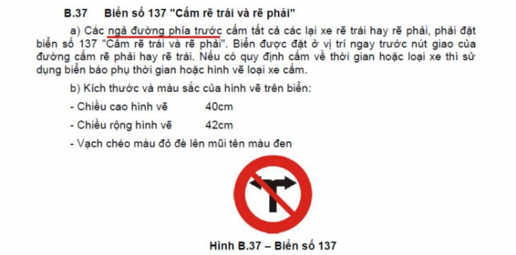 [Biển 103c] Trả lại tên cho em: "Đường cấm ô tô rẽ trái"