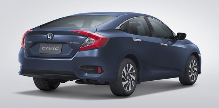 Honda Civic 2016 có giá từ 550 triệu đồng tại Thái Lan