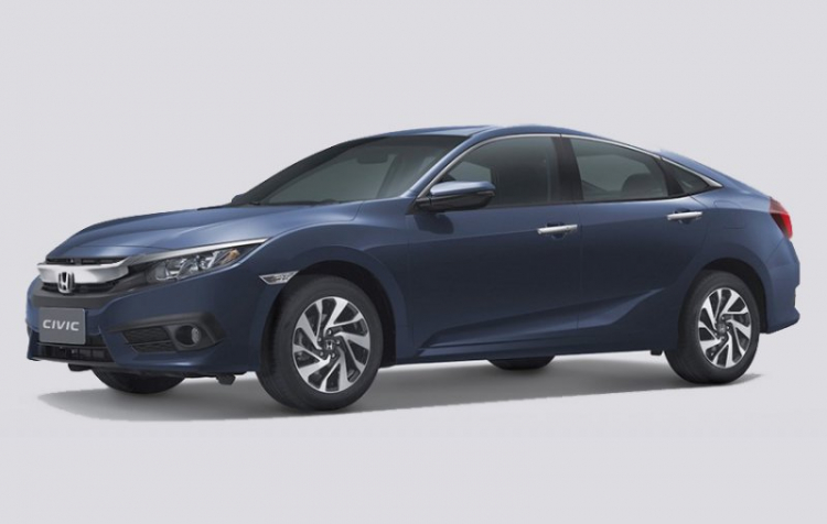 Honda Civic 2016 có giá từ 550 triệu đồng tại Thái Lan