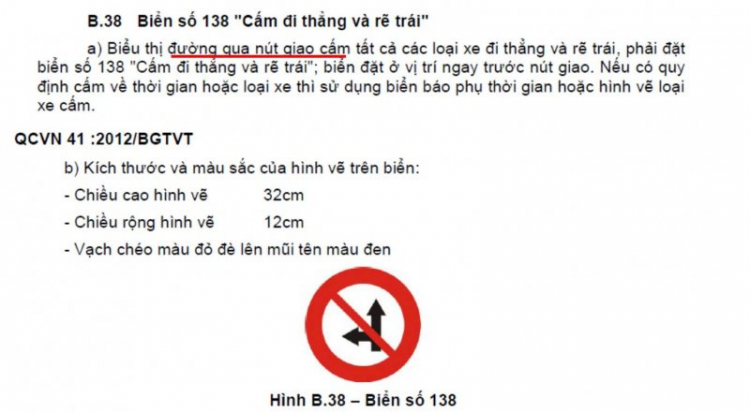 [Biển 103c] Trả lại tên cho em: "Đường cấm ô tô rẽ trái"