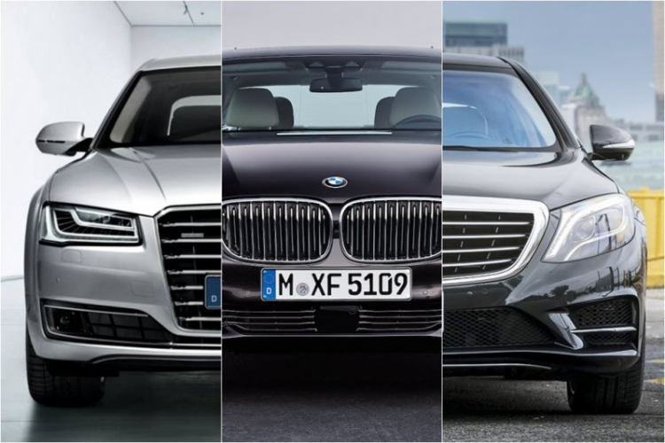 Tư vấn chọn xe Audi A8L - Mercedes S500L - BMW 730Li