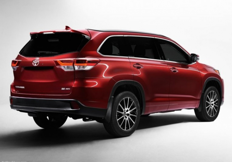 Toyota Highlander 2017 trình làng