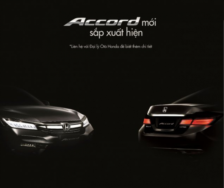 Những điểm mới trên Honda Accord 2016 sắp ra mắt tại Việt Nam