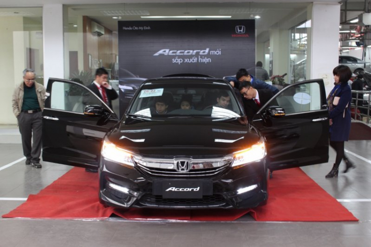 Những điểm mới trên Honda Accord 2016 sắp ra mắt tại Việt Nam