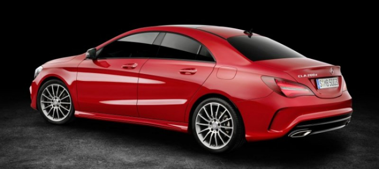 Mercedes-Benz CLA facelift trình làng trước triển lãm NY