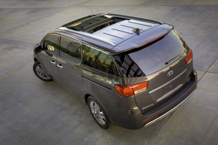 Kia Carnival 2016 đã được chứng nhận an toàn 5 sao