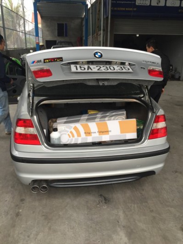Tình yêu cho BMW 325i E46 - quá trình rước em nó về Hải Phòng Tình yêu cho BMW 325i E46 - quá trình rước em nó về Hải Phòng