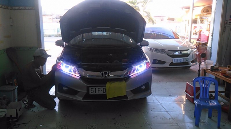 Hình ảnh các xe Honda City nâng cấp bi xenon tại VTworkshop. Hình ảnh các xe Honda City nâng cấp bi xenon tại VTworkshop.