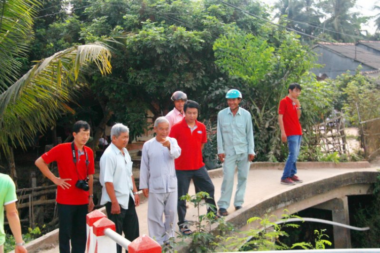 Khảo sát xây cầu từ thiện tại Huyện Thoại Sơn - An Giang