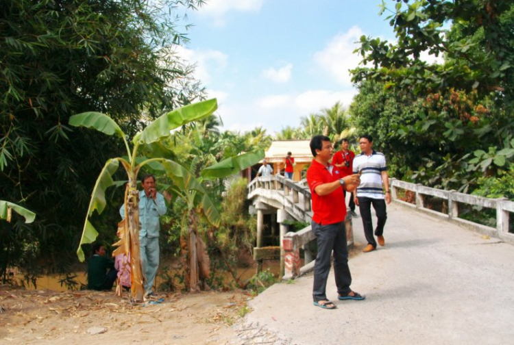 Khảo sát xây cầu từ thiện tại Huyện Thoại Sơn - An Giang