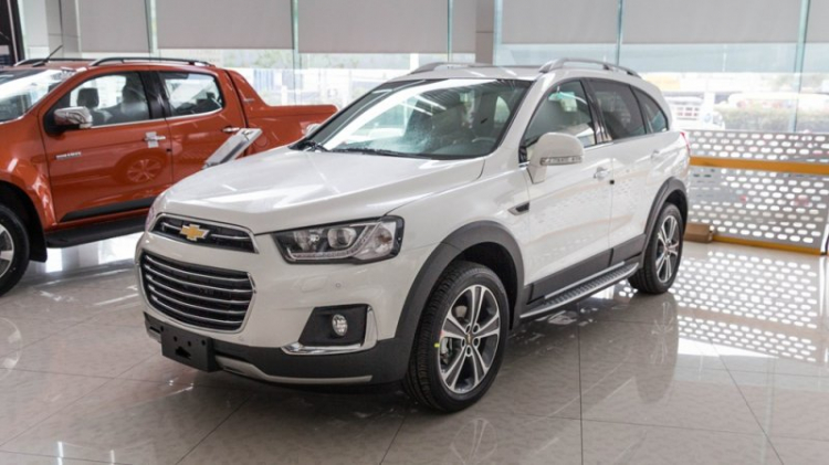 Chevrolet Captiva 2016 ra mắt tại Việt Nam, giá 879 triệu đồng