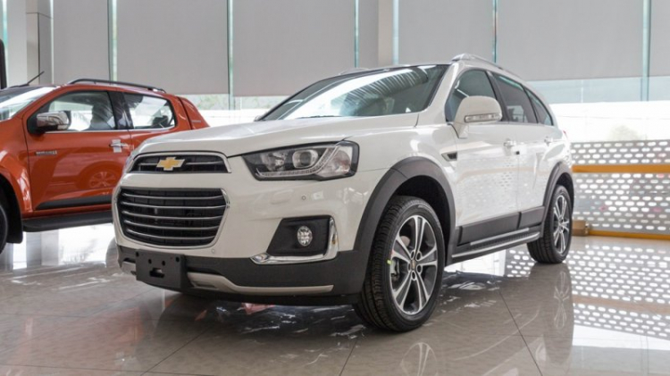 Chevrolet Captiva 2016 ra mắt tại Việt Nam, giá 879 triệu đồng