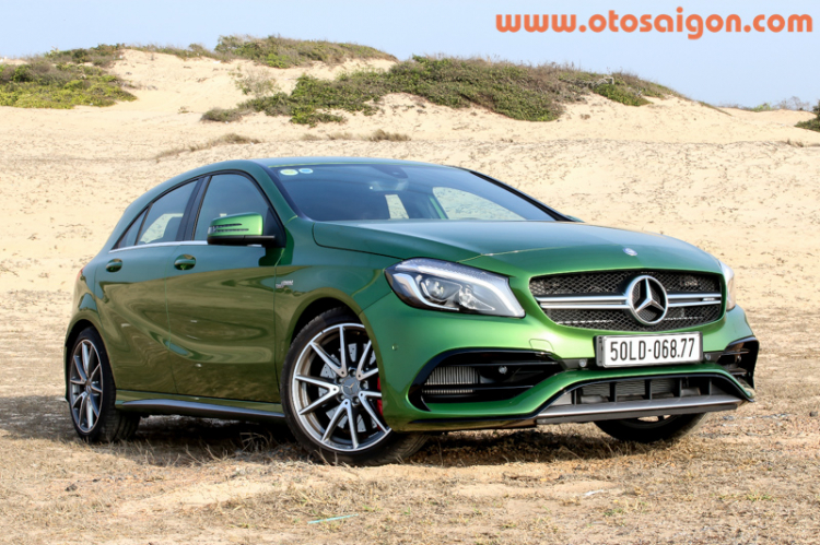 Lái thử mẫu xe đua đường phố Mercedes-AMG A45 4Matic 2016