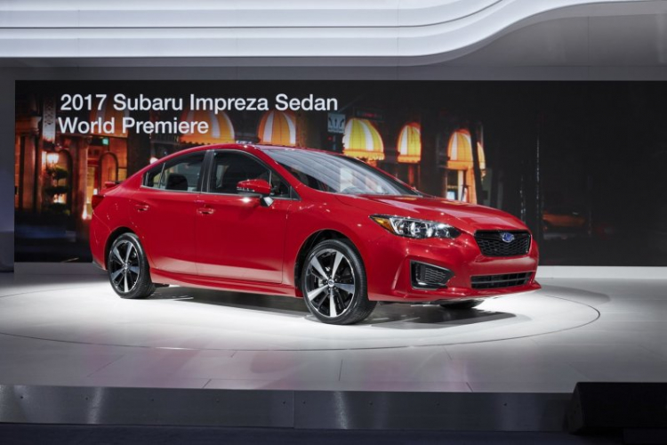 Subaru Impreza thế hệ mới bất ngờ xuất hiện