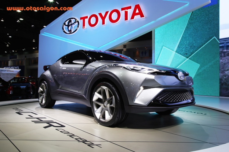 Ảnh thực tế Toyota C-HR tại Bangkok Motor Show 2016