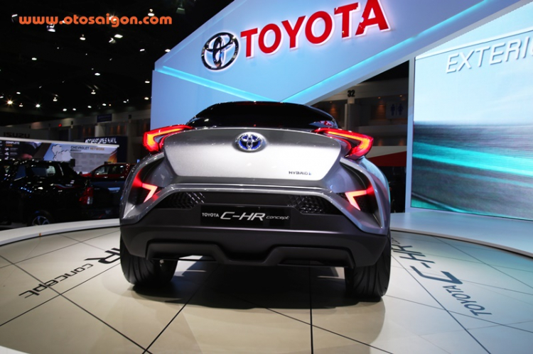 Ảnh thực tế Toyota C-HR tại Bangkok Motor Show 2016