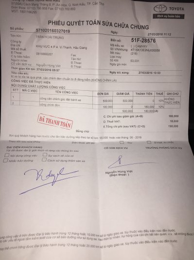 Camry: Trao đổi kinh nghiệm sửa chữa, phụ tùng Camry 8X 9X 0X (Đời 86 đến 2000) Camry: Trao đổi kinh nghiệm sửa chữa, phụ tùng Camry 8X 9X 0X (Đời 86 đến 2000)