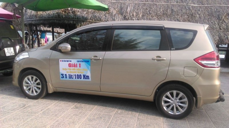 Test mức tiêu hao nhiên liệu xe Suzuki Ertiga