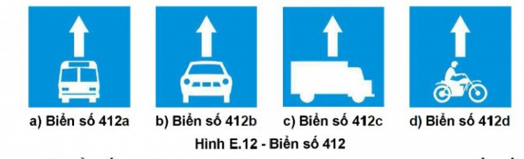 Bất cập của biển 412