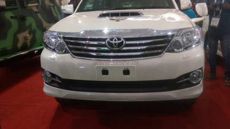 Fortuner, Innova chống đạn dành riêng cho 'đại gia' mê Toyota