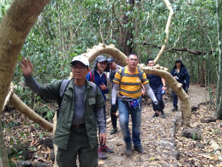 Xuyên rừng Nam cát tiên ,Bàu sấu Tà Lài