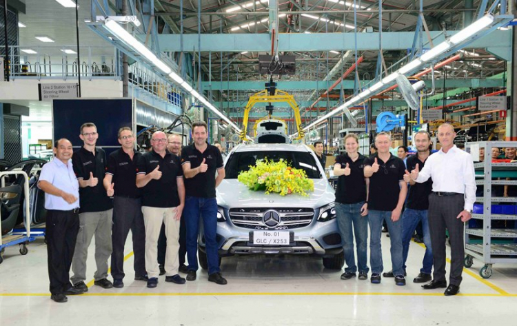 Mercedes-Benz Việt Nam xuất xưởng chiếc GLC đầu tiên