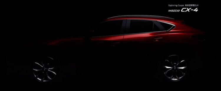 Mazda CX-4 “lấp ló” đợi ngày ra mắt