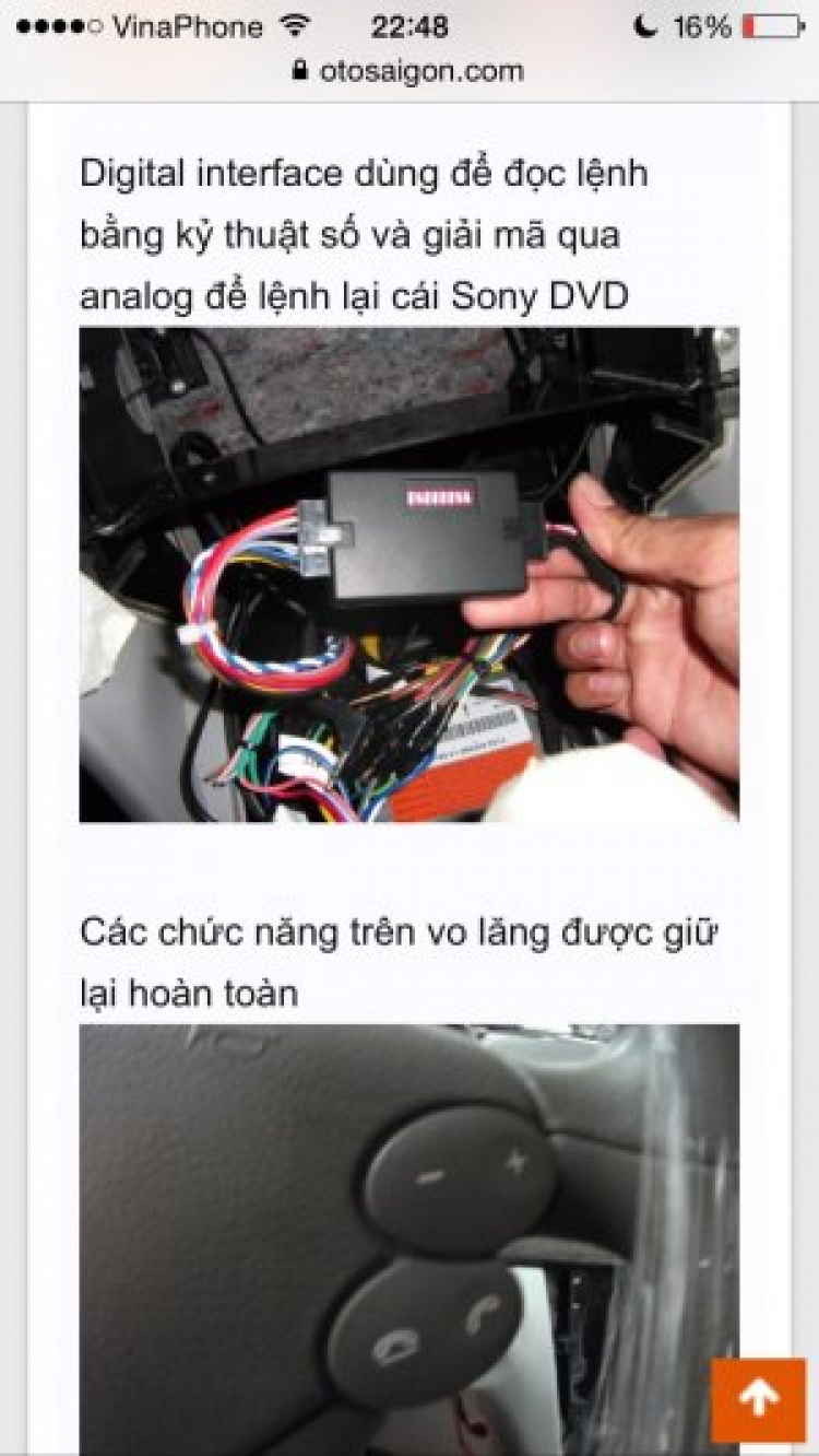 Nâng cấp hệ thống giải trí multi-media cho xe Mercedes E200