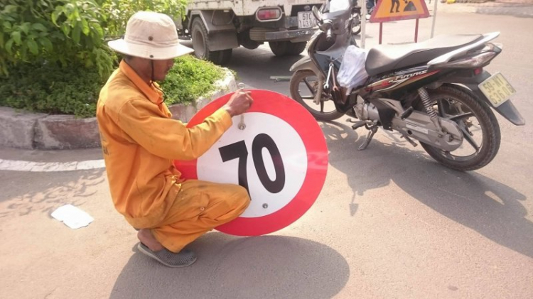 [ 15h 6/4 ] Đường Điện Biên Phủ, Q.Bình Thạnh cho phép đi 70km/h