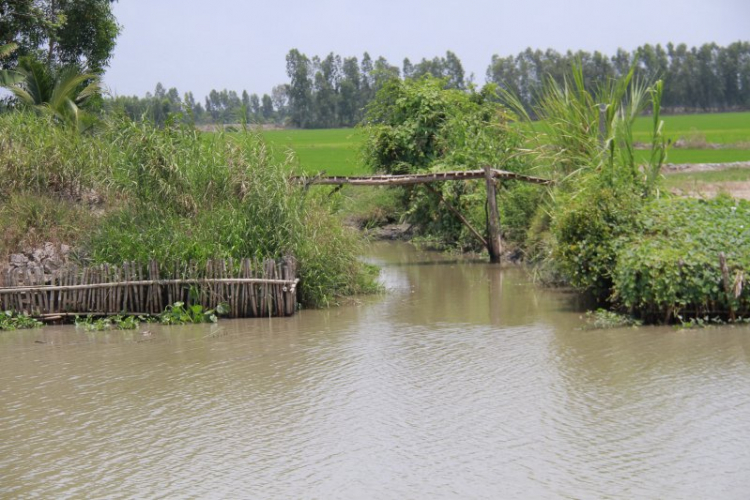 Một vài hình ảnh chuyến đi khảo sát xây cầu từ thiện tại huyện Cờ Đỏ - Cần Thơ