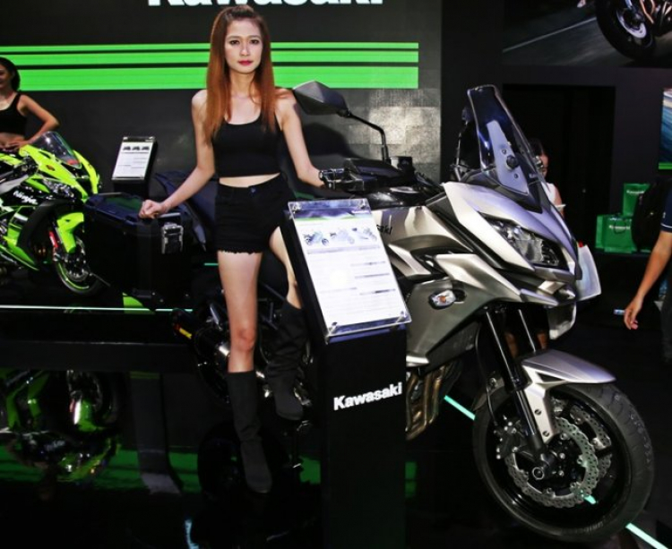 Bộ 3 xe mô-tô của Kawasaki ra mắt tại triển lãm Mô tô Xe máy 2016