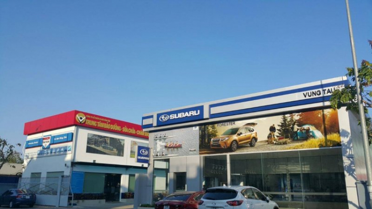 Thư mời tham dự lễ Khai trương Đại lý ủy quyền Subaru 3S tại Vũng Tàu ngày 15/04/2016