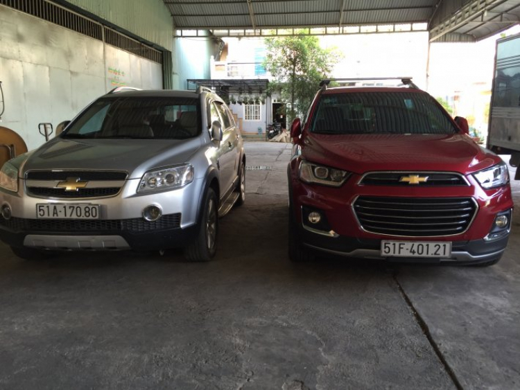 Ảnh Chevrolet Captiva Revv Màu Đỏ