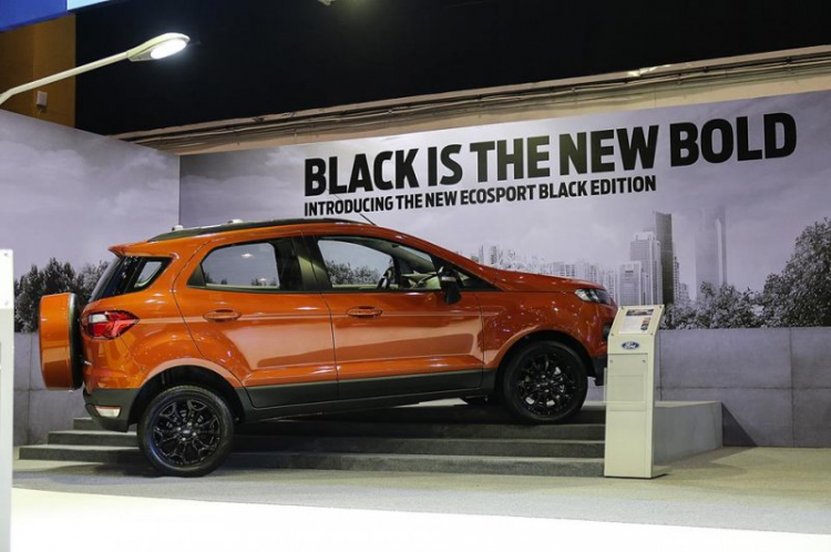 Các bác đi Ford EcoSport tham khảo phiên bản Black Edition này nhé