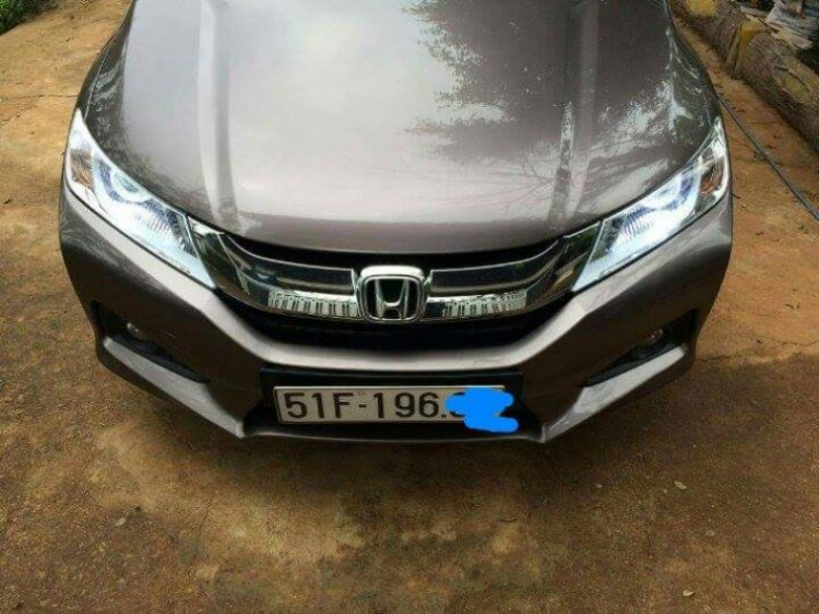 Hình ảnh các xe Honda City nâng cấp bi xenon tại VTworkshop.