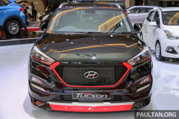 Hyundai Tucson mới mẻ tại triển lãm Indonesia