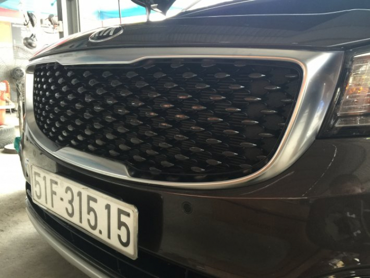 Bentley style front grill