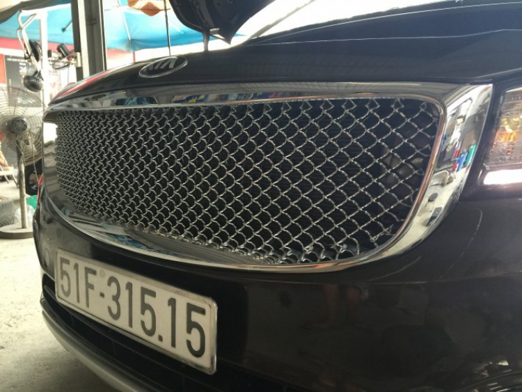 Bentley style front grill