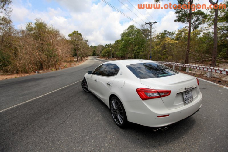 Lái thử Maserati Ghibli – đẳng cấp xe sang Ý