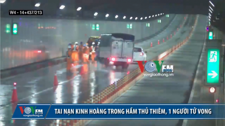 Tai nạn kinh hoàng trong hầm Thủ Thiêm