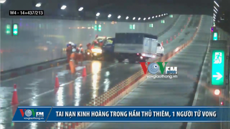 Tai nạn kinh hoàng trong hầm Thủ Thiêm